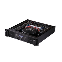 MK8008 व्यावसायिक पावर एम्पलीफायर - 3x800W @8Ω उच्च-घनत्व क्लास एच एम्पलीफायर