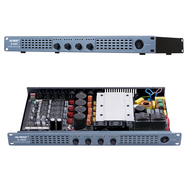 E-4500 Professional GaN Power Amplifier - Ultimate 4x500W @8Ω Πολυκαναλική Λύση